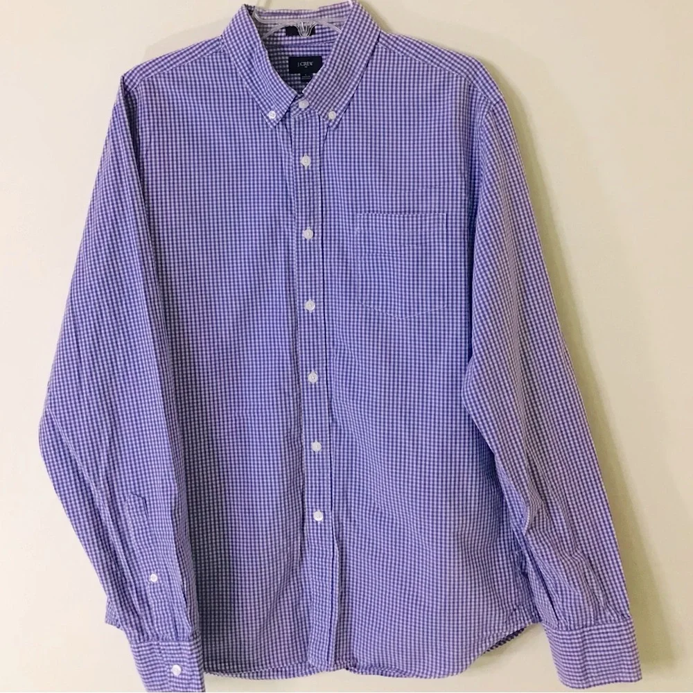 J. Crew Slim Plaid Shirt